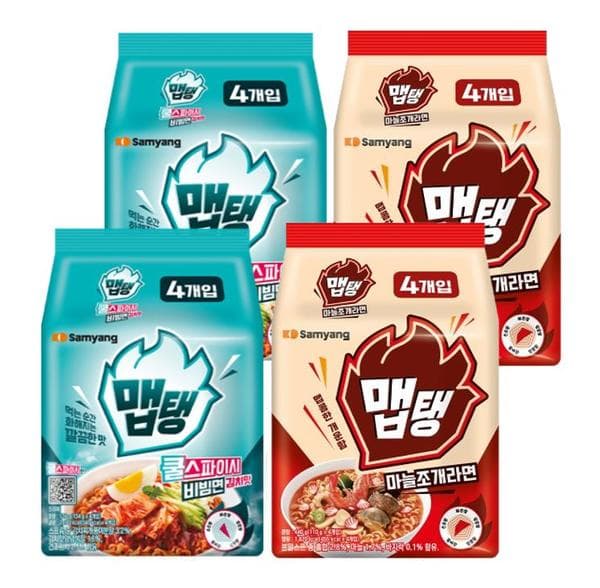 맵탱 비빔면 8개+마늘조개 8개