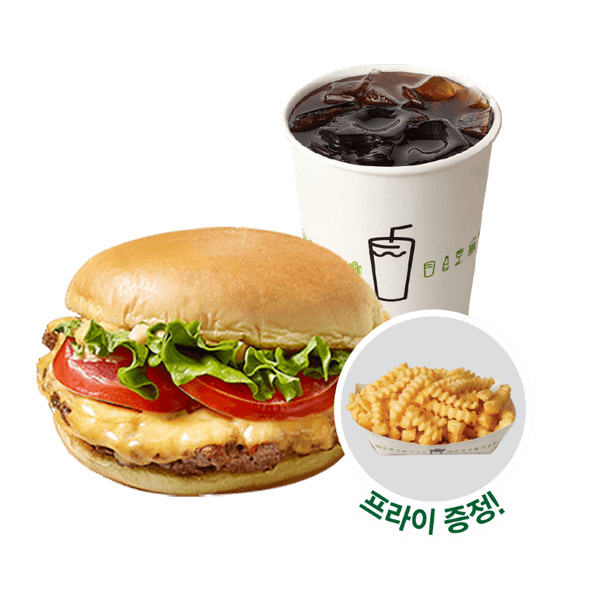 Shack 베스트 1인 세트(POS 전용)