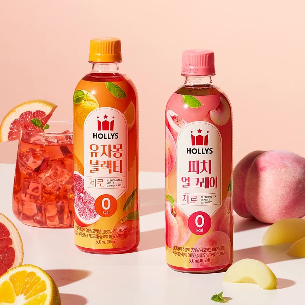할리스 제로 블렌딩티 500ml 2종 24개