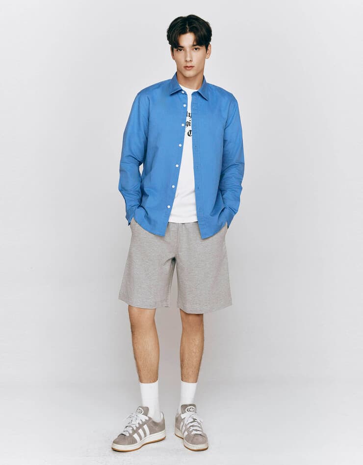 라이트 테리 반바지