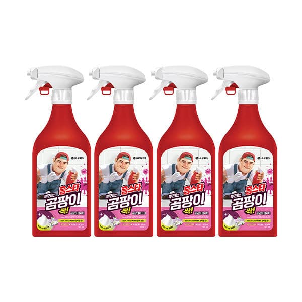 홈스타 맥스프레쉬 뿌리는 곰팡이 씩 500ml 4개