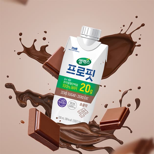 셀렉스 프로핏 WPI 드링크 초콜릿 330ml x 36팩