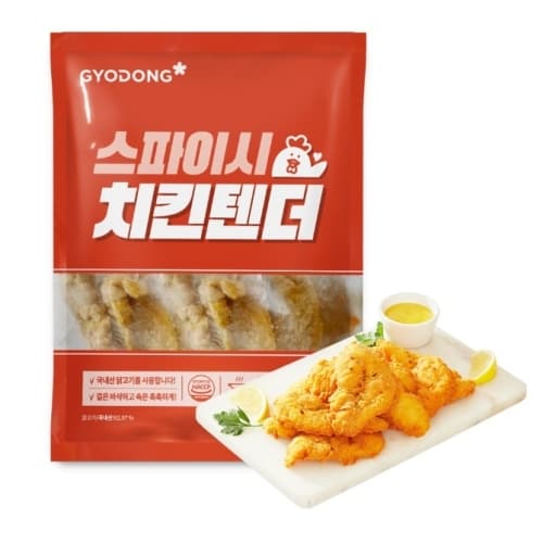 마니커 교동 스파이시 치킨텐더1kg 2봉