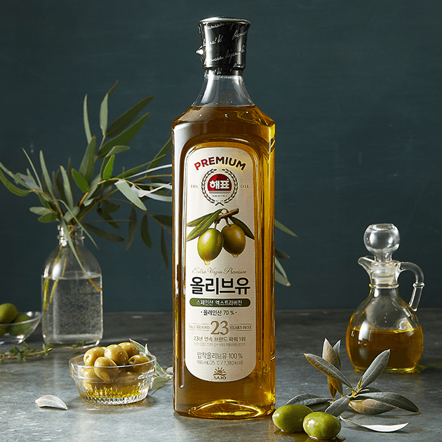 해표 압착 올리브유 900ml 1개