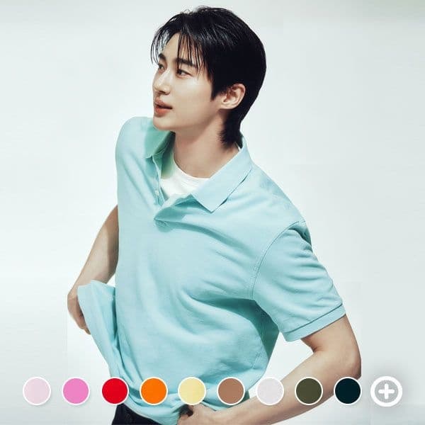 지오다노 코튼 피케 폴로 반팔