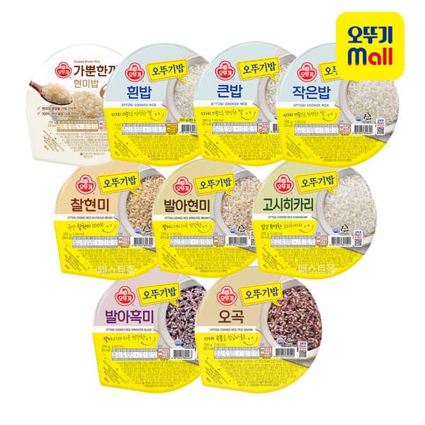 티멤버십)오뚜기밥 200g 36개