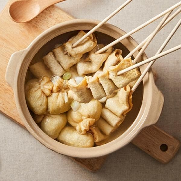 생선숙편 꼬치어묵 8개입 4팩+소스 30g 4팩