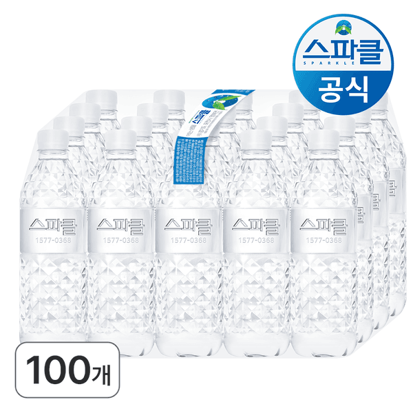 스파클 500ml 무라벨 100개