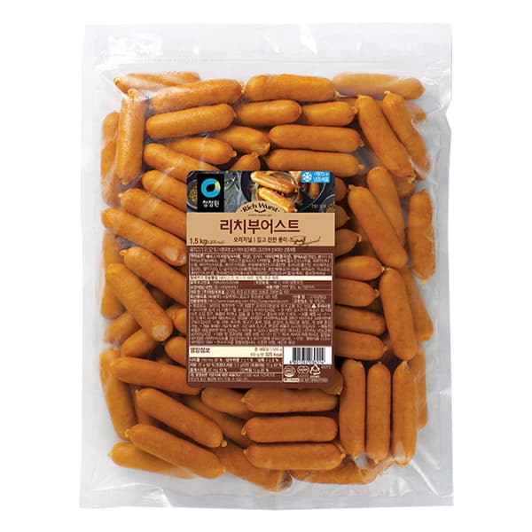 11번가)    청정원  리치  부어스트   1.5k 14420원