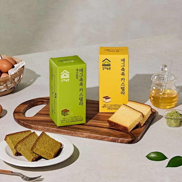 네이버)상하농원 공식스토어 에그촉촉 카스텔라 250g 2개 외 택1 17,000원