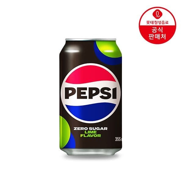 롯데온) 펩시콜라 제로슈거 라임향 355ml 48캔 27,930원