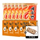 옥션) 농심 누룽지팝 142g 4개+ 새우깡 90g 6개 + 누룽지팝 파우치 무배 14190원