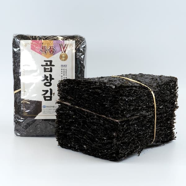롯데온) 오돌 완도 햇 곱창돌김 100장 18,370원