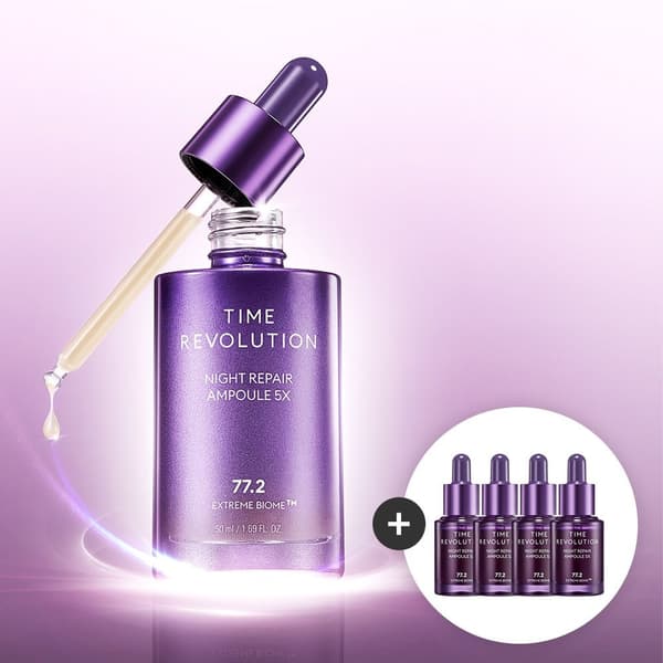롯데온) 미샤 타임레볼루션 나이트리페어 앰플5X70ml 29610원