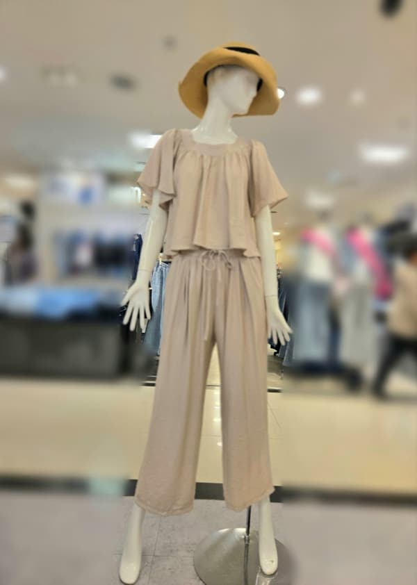 네이버)올리브데올리브 블라우스 팬츠셋업 투피스 37,700원 무배
