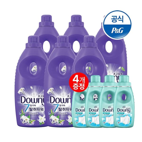 롯데온) 다우니 탈취파워 1리터 6개+800ML 증정 28,440원