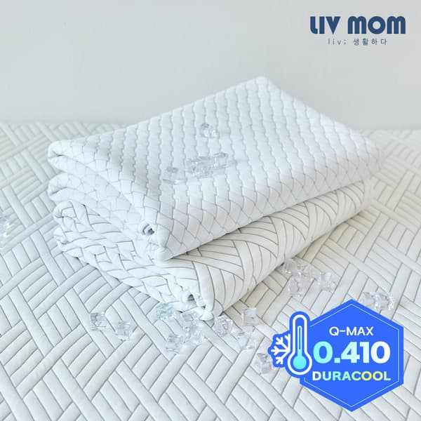 11번가) 리브맘 프리미엄 듀라쿨 냉감패드 SS 27,820원 Q 38,120원 K 43,280원(토스체감 42,475원)