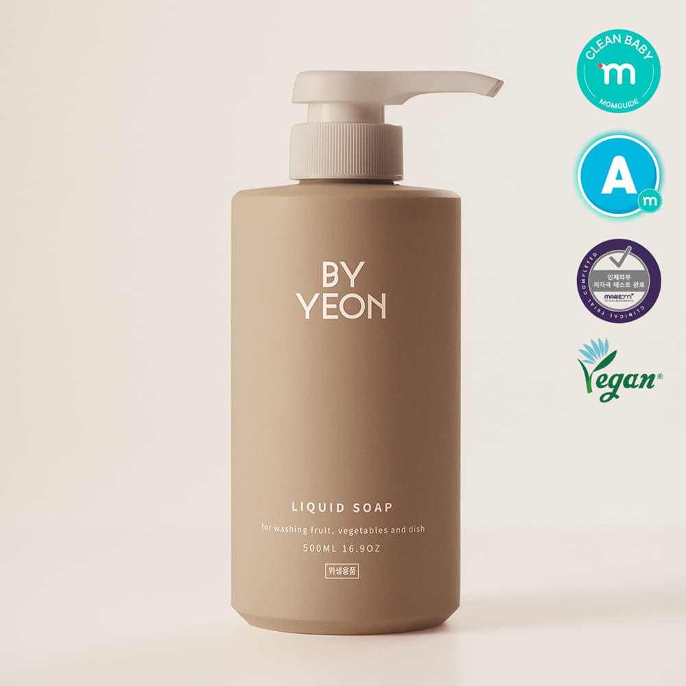 네이버) BYYEON 바이연 주방세제 (젖병세정제/과일세정제 겸용) 9,280원 최저가 무배