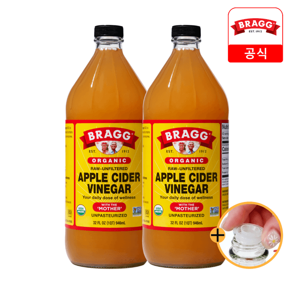 11번가) 브래그 유기농 애사비 946ml 2병 21,990원