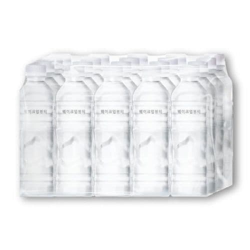 롯데온) 동원샘물 웨이크업뷰티 무라벨 500mL x 40병 7,900원