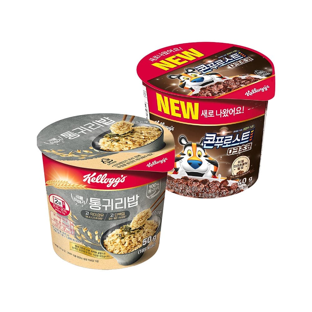 지브로) 켈로그 통귀리밥 컵시리얼 50g 1개 690원