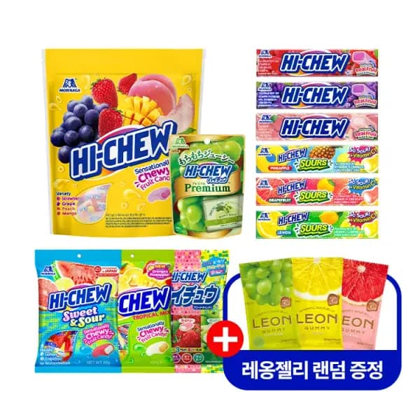 11번가)모리나가 하이츄 57g 12개 6가지맛 10,580원 무배