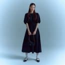 옥션)랩 캐리오버 허리 스모킹 나일론 원피스 36,580원 무배