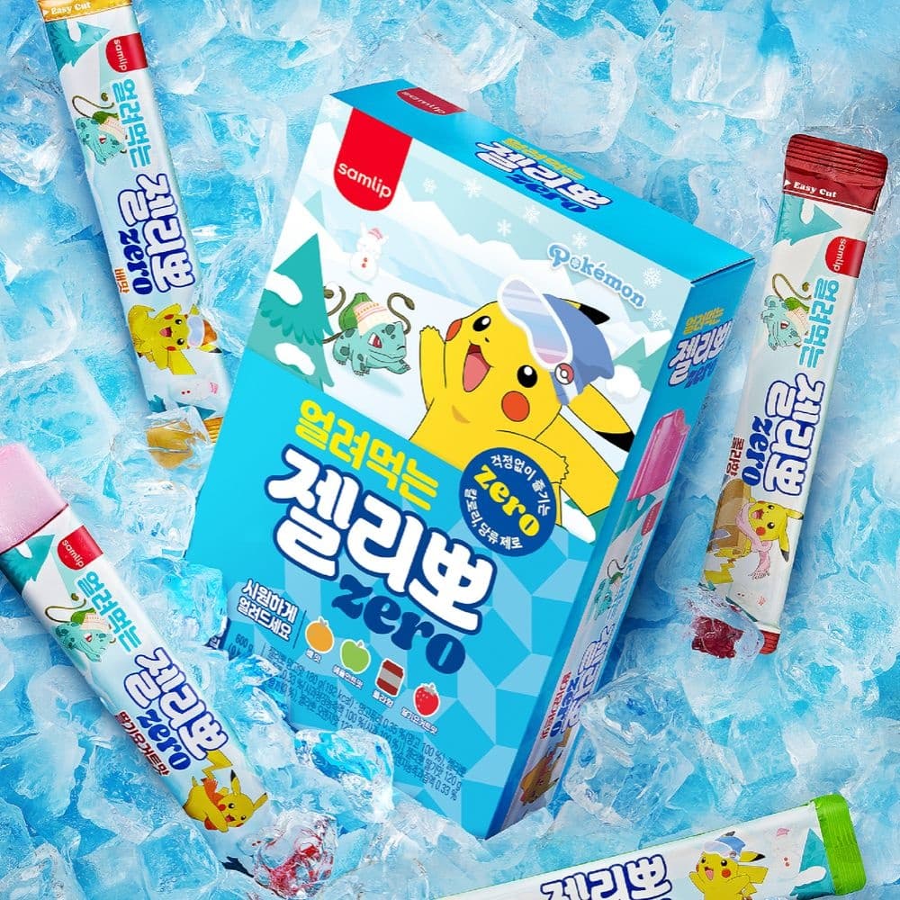 롯데온)핫딜! 삼립 얼려먹는 ZERO 젤리뽀 3박스 총48개입 10,060원 무배