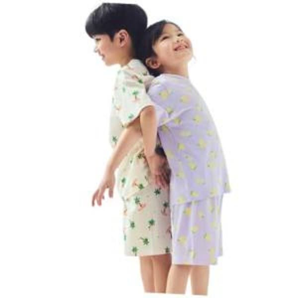 emall) 탑텐키즈 남녀공용 뱀부 반팔 라운지 셋업 9,288원 무배