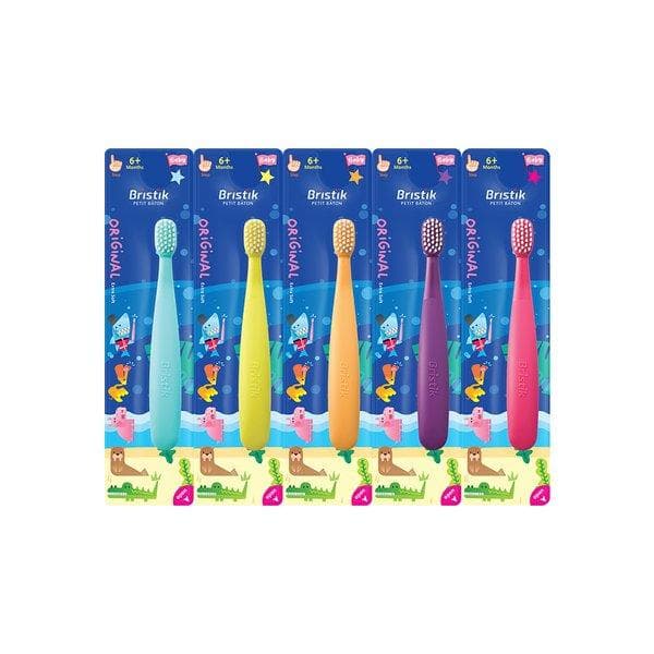 11번가) 브리스틱 유아칫솔 1/2단계 22개 37480원 / 개당 1703 (신한+T멤)
