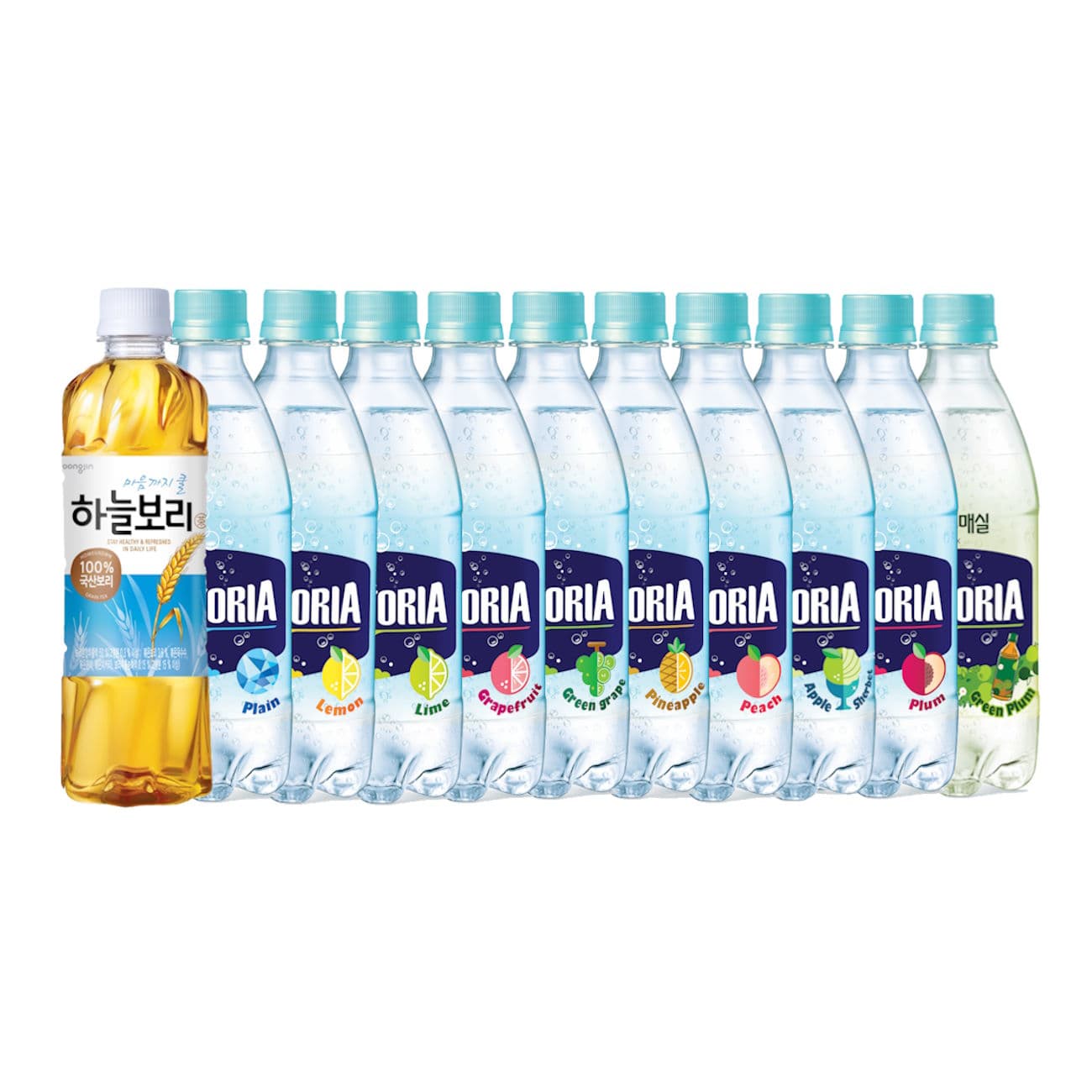 롯데온) 웅진식품 하늘보리 500ML 20개+빅토리아500ML 20개 18700원