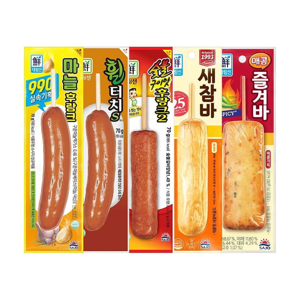 롯데온) 편의점 핫바 골고루 20개 15,240원