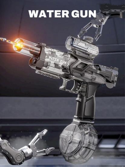 전기 물총 M416 LED 장난감($9.08) 대용량 야외 전투 물총 장난감($8.0)