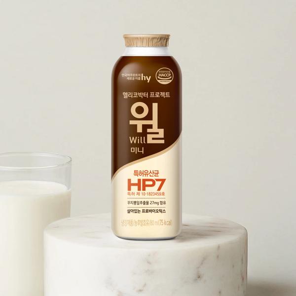 멸균 야쿠르트 1971 제로 1BOX 24개(12,184원) 윌 오리지날 500ml 4개(11,825원)1
