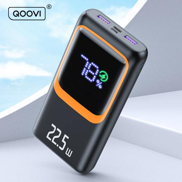 QOOVI 10000mAh PD 22.5W 보조배터리($9.47/무료)