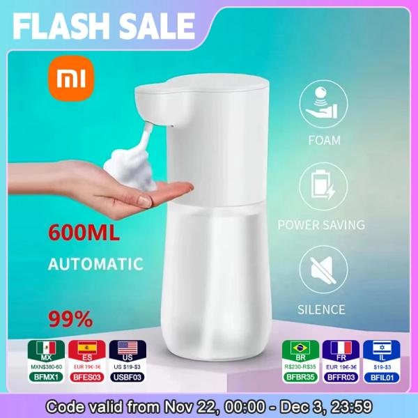 600ML USB 충전 거품 비누 디스펜서($4.97/무료)