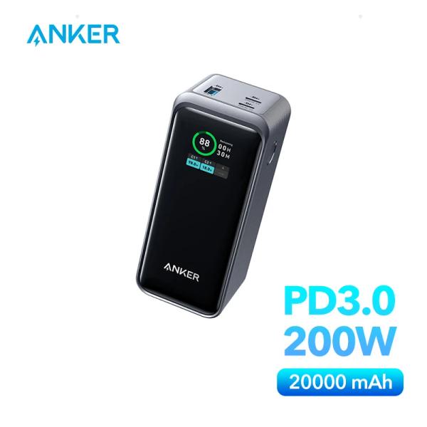 Anker Prime 735 보조배터리 20000mAh 200W 20K($58.90/무료배송)