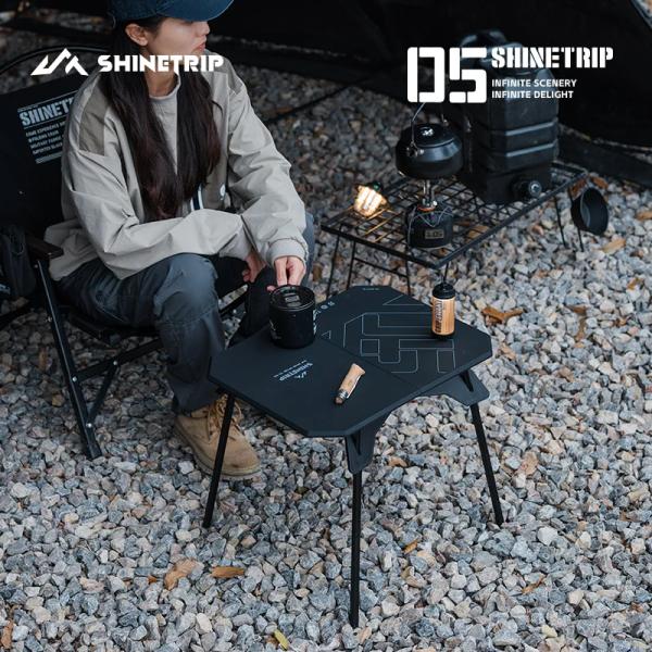 네이처하이크 A형 텐트, E3미니 조명, 자충매트C12, ShineTrip 접이식테이블1