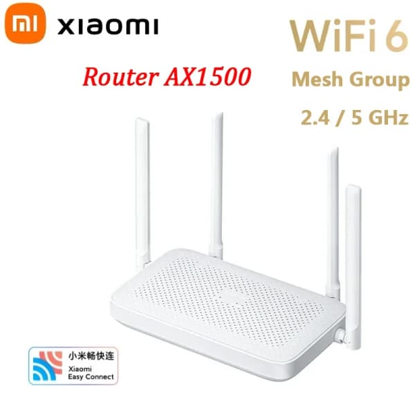 샤오미 Mijiia 라우터 BE6500  ($30.57)/Xiaomi 라우터 AX1500($15.22)/무료