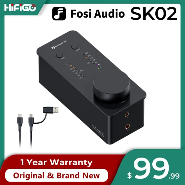 Fosi Audio SK02 데스크탑 DAC/AMP (54.74$/무료) 외 3
