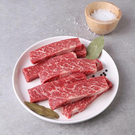 미국산 꽃갈비살 100G/소고기 (5,940원/4만이상무료)12