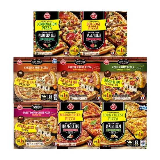 오뚜기 콤비네이션 피자 415g 3판+2판 (19,760원/무료)3