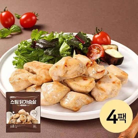 허닭 스팀 닭가슴살 4팩 (3,960원/1.5만이상 무료)
