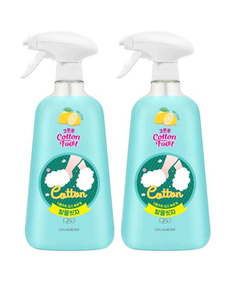 온더바디 코튼풋 발을씻자풋샴푸 레몬 750ML 2개(13,170원/무배)5
