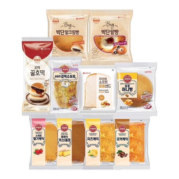 인기 기린빵 10봉 골라담기 (9,780원/무료)2