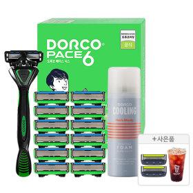 도루코 페이스6 면도기획세트2호 [기+날총13입+폼74ml]+증정[날2입+메가커피쿠폰] (21,300원/무료)1