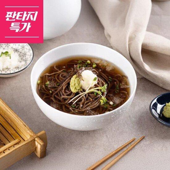 메밀소바 10인분(면+소스+와사비+갈은무)(11,500원/무배)1