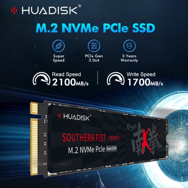 HUADISK NVMe SSD 512GB, 1TB (가격/배송비)