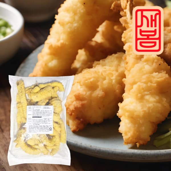 못난이 오징어 튀김 1kg 통살 스틱 냉동 (13,447원/무료)