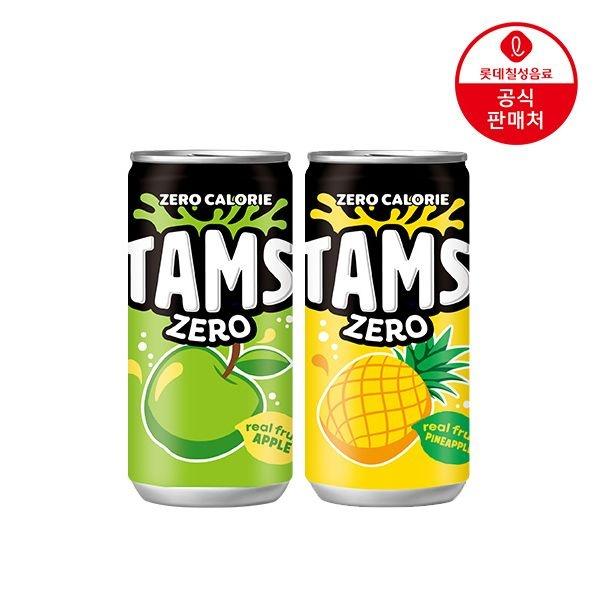 탐스제로 2종 사과/파인애플 210ml 30캔 (13,720/무료)